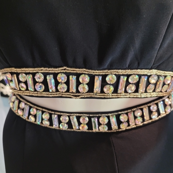 NOX apparel 2 piece formal beaded dress - L.   M - Picture 2 of 11